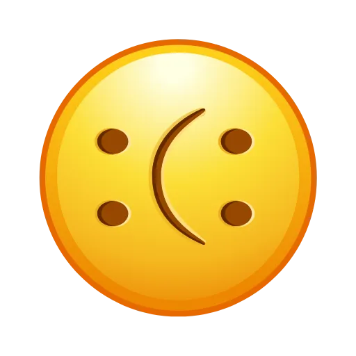 🫤 Стикер «Crazy Emoji 2» для Telegram