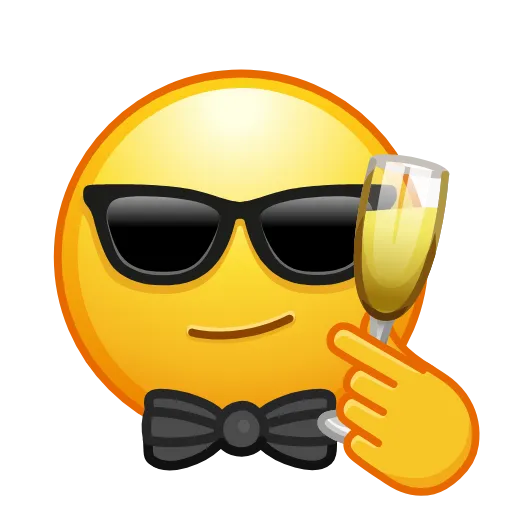 😎 Стикер «Crazy Emoji 2» для Telegram