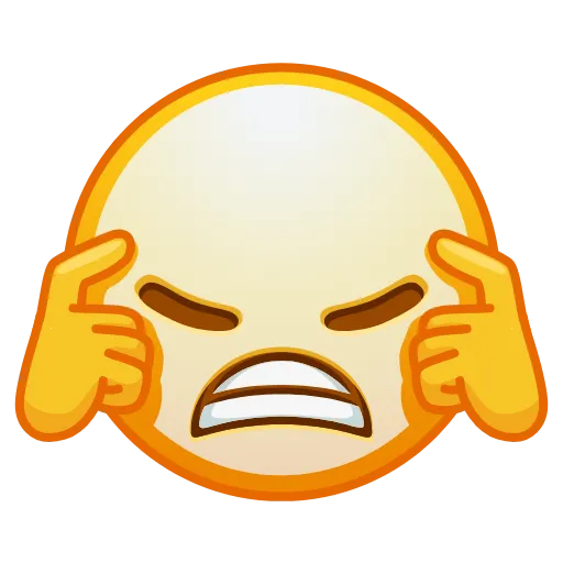 🤔 Стикер «Crazy Emoji 2» для Telegram