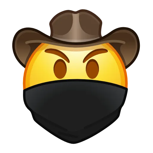 🤠 Стикер «Crazy Emoji 2» для Telegram