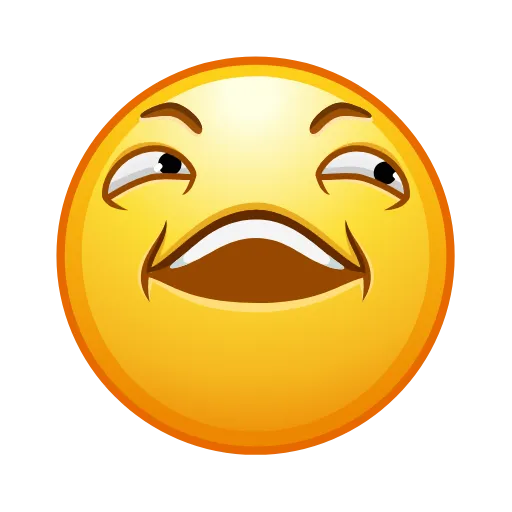 😏 Стикер «Crazy Emoji 2» для Telegram