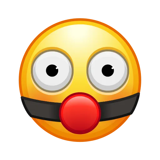 😮 Стикер «Crazy Emoji 2» для Telegram