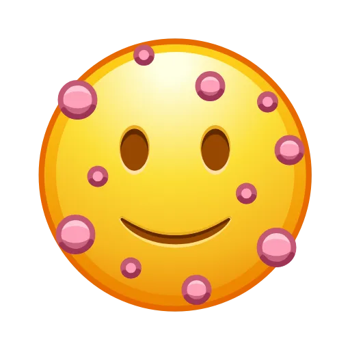 🦠 Стикер «Crazy Emoji 2» для Telegram
