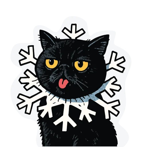 Стикерпак Mad new year для Telegram
