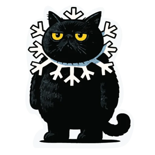 🫥 Стикер «Mad new year» для Telegram
