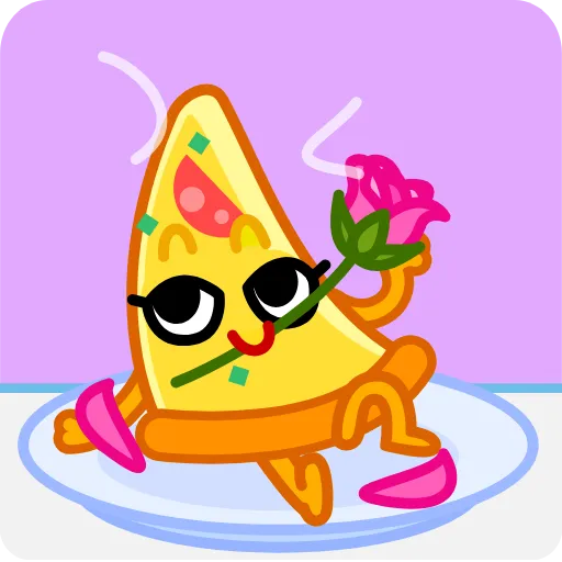 😏 Эмодзи «Madam Pizza» для Telegram