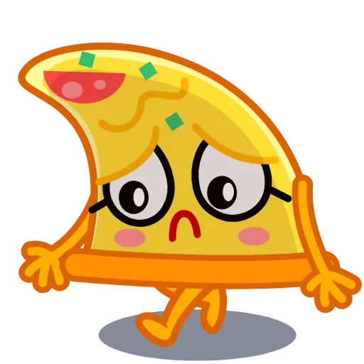 😔 Эмодзи «Madam Pizza» для Telegram