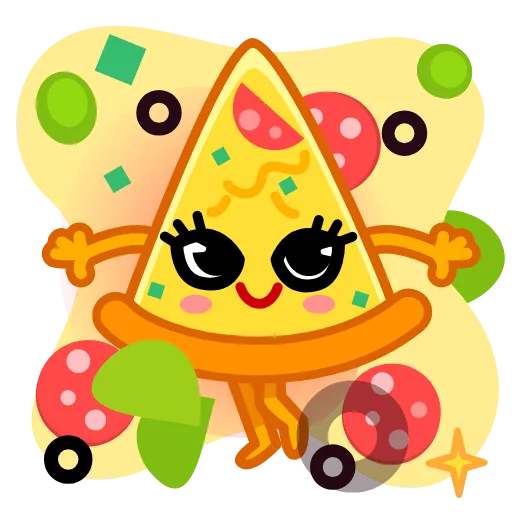💃 Эмодзи «Madam Pizza» для Telegram