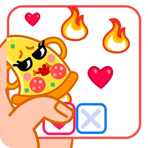 ❤️ Эмодзи «Madam Pizza» для Telegram