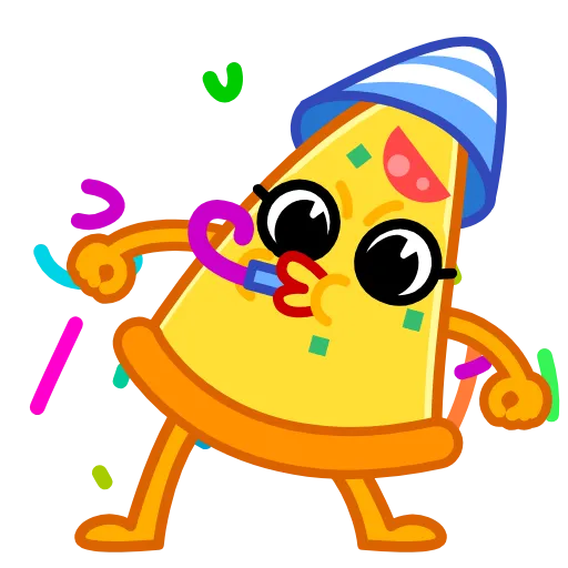 🥳 Эмодзи «Madam Pizza» для Telegram