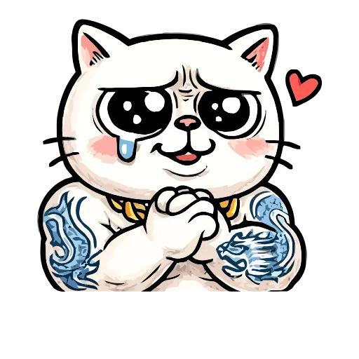 🥹 Эмодзи «Boss Cat» для Telegram