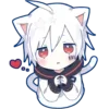 😚 Эмодзи «☆・まふまふ！・♪゜» для Telegram
