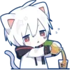 🥛 Эмодзи «☆・まふまふ！・♪゜» для Telegram