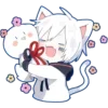 🤗 Эмодзи «☆・まふまふ！・♪゜» для Telegram