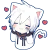 🥰 Эмодзи «☆・まふまふ！・♪゜» для Telegram