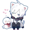 💕 Эмодзи «☆・まふまふ！・♪゜» для Telegram