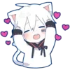 💗 Эмодзи «☆・まふまふ！・♪゜» для Telegram