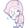 😪 Эмодзи «☆・まふまふ！・♪゜» для Telegram