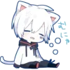 😴 Эмодзи «☆・まふまふ！・♪゜» для Telegram