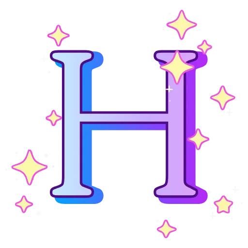 🔠 Эмодзи «decor #fonts #static #vector» для Telegram