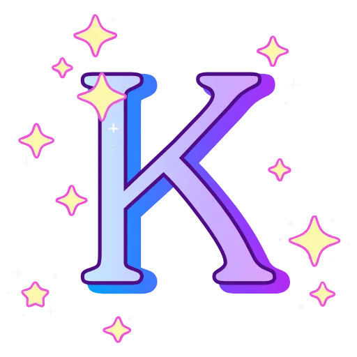 🔠 Эмодзи «decor #fonts #static #vector» для Telegram