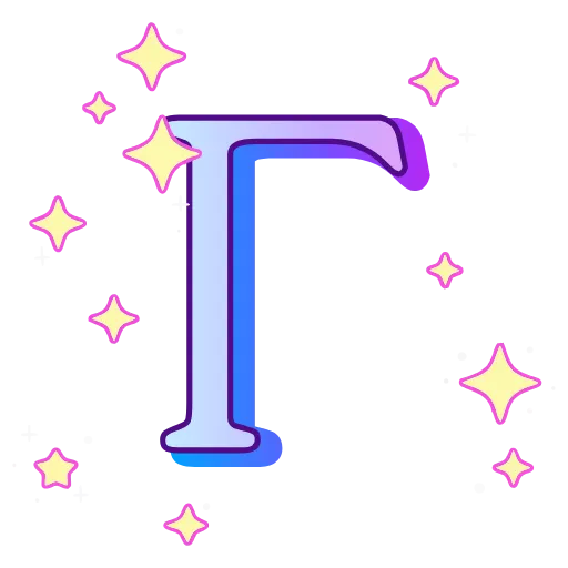 🔠 Эмодзи «decor #fonts #static #vector» для Telegram