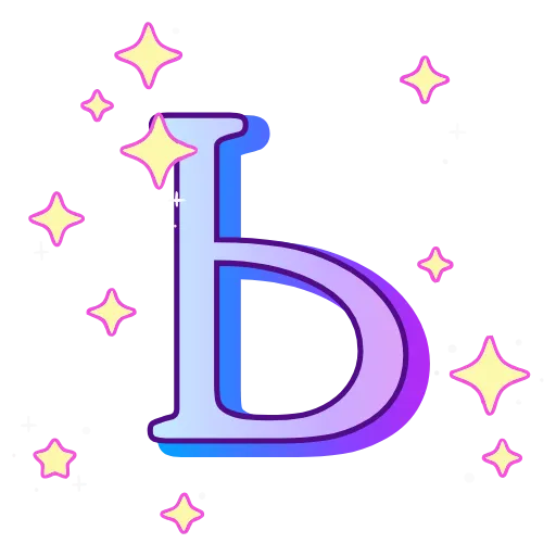 🔠 Эмодзи «decor #fonts #static #vector» для Telegram