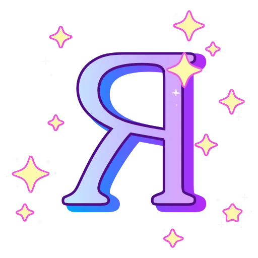 🔠 Эмодзи «decor #fonts #static #vector» для Telegram