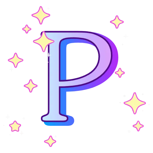 🔠 Эмодзи «decor #fonts #static #vector» для Telegram