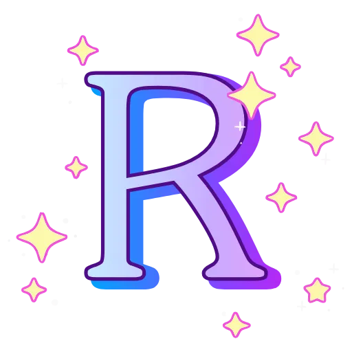🔠 Эмодзи «decor #fonts #static #vector» для Telegram