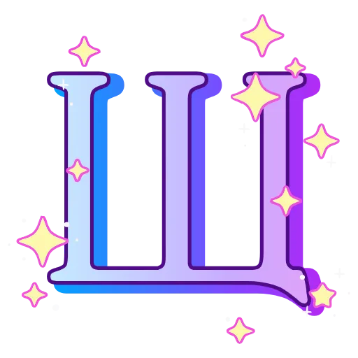 🔠 Эмодзи «decor #fonts #static #vector» для Telegram