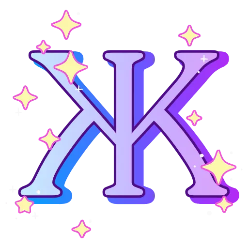 🔠 Эмодзи «decor #fonts #static #vector» для Telegram