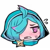 😕 Эмодзи «Mahou Shoujo ni Akogarete» для Telegram