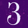 🎆 Эмодзи «Фиолетовые магические буквы и эмодзи» для Telegram