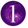 🎆 Эмодзи «Фиолетовые магические буквы и эмодзи» для Telegram