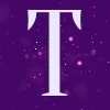 🎆 Эмодзи «Фиолетовые магические буквы и эмодзи» для Telegram