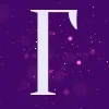 🎆 Эмодзи «Фиолетовые магические буквы и эмодзи» для Telegram