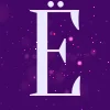 🎆 Эмодзи «Фиолетовые магические буквы и эмодзи» для Telegram