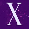 🎆 Эмодзи «Фиолетовые магические буквы и эмодзи» для Telegram