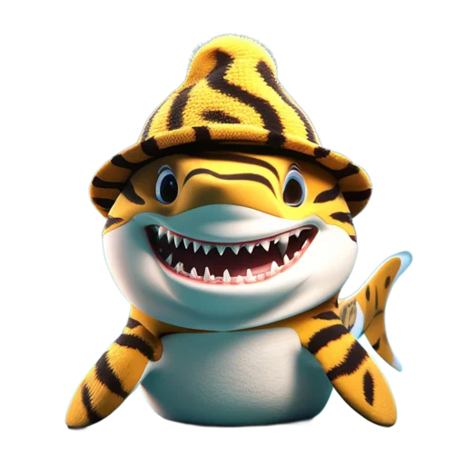 🦈 Стикер «Magical animals» для Telegram