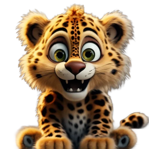 🐆 Стикер «Magical animals» для Telegram