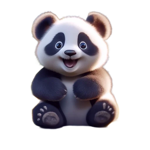 🐼 Стикер «Magical animals» для Telegram