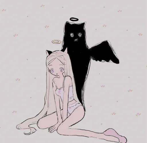 🍮 Стикер «Cute Maid» для Telegram