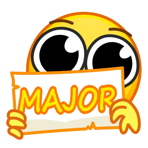 🌟 Эмодзи «Major Emojis» для Telegram
