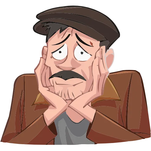 😞 Эмодзи «Майор Гром» для Telegram