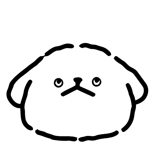 🙄 Эмодзи «Maltese Puppy» для Telegram