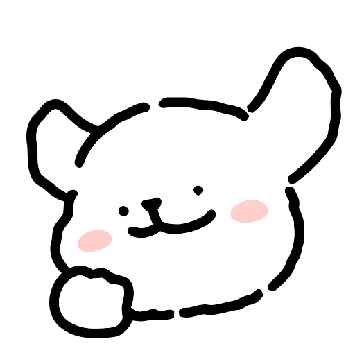 🤭 Эмодзи «Maltese Puppy» для Telegram
