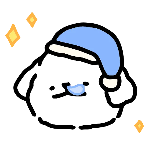 😪 Эмодзи «Maltese Puppy» для Telegram