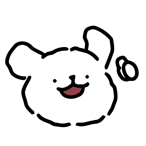 👍 Эмодзи «Maltese Puppy» для Telegram