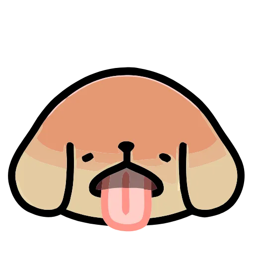 🥵 Эмодзи «Maltese Puppy» для Telegram